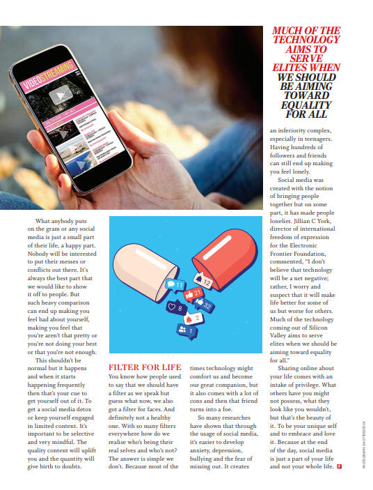 Filter for Life - Tech, Social Media &amp; Digital Wellbeing Article