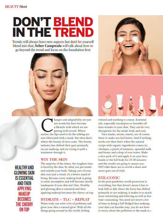 Don’t Blend in the Trend - Beauty &amp; Skincare Column